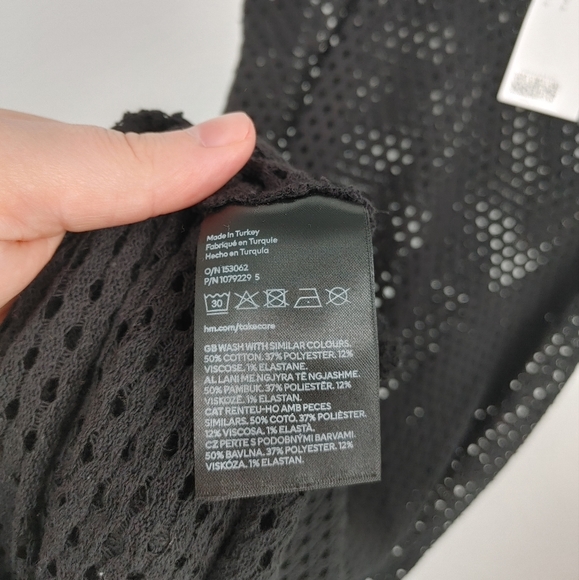 H&M | mesh midi dress - Picture 6 of 6